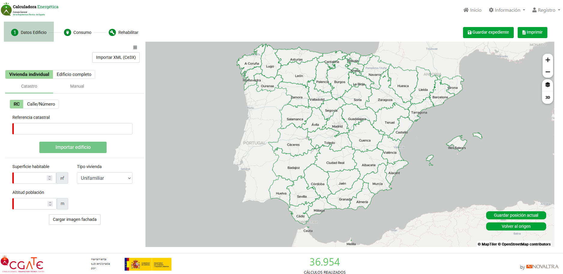 CEC cadastre